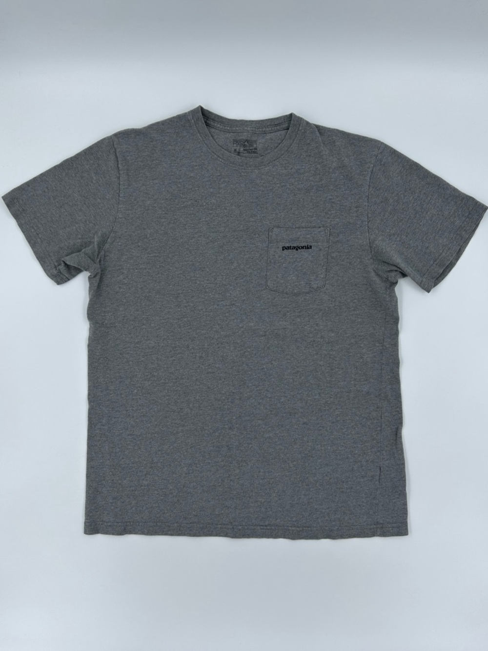 Patagonia Gray Short Sleeve Pocket Tee